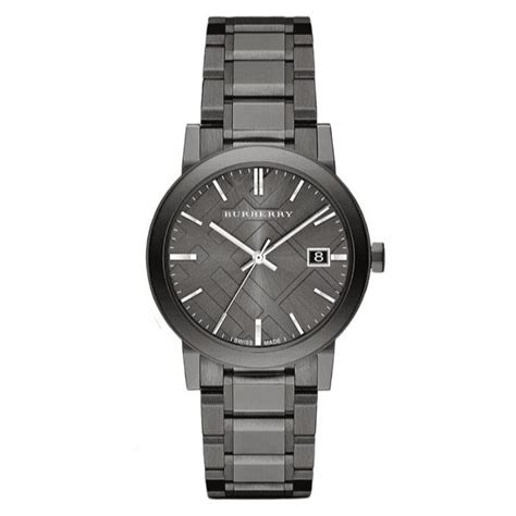 Burberry Watch The City 38mm Gunmetal BU9007 – Watchlyx